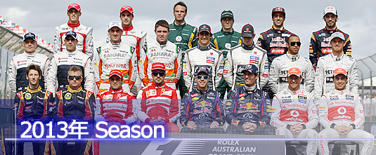 F1ドライバー 2013